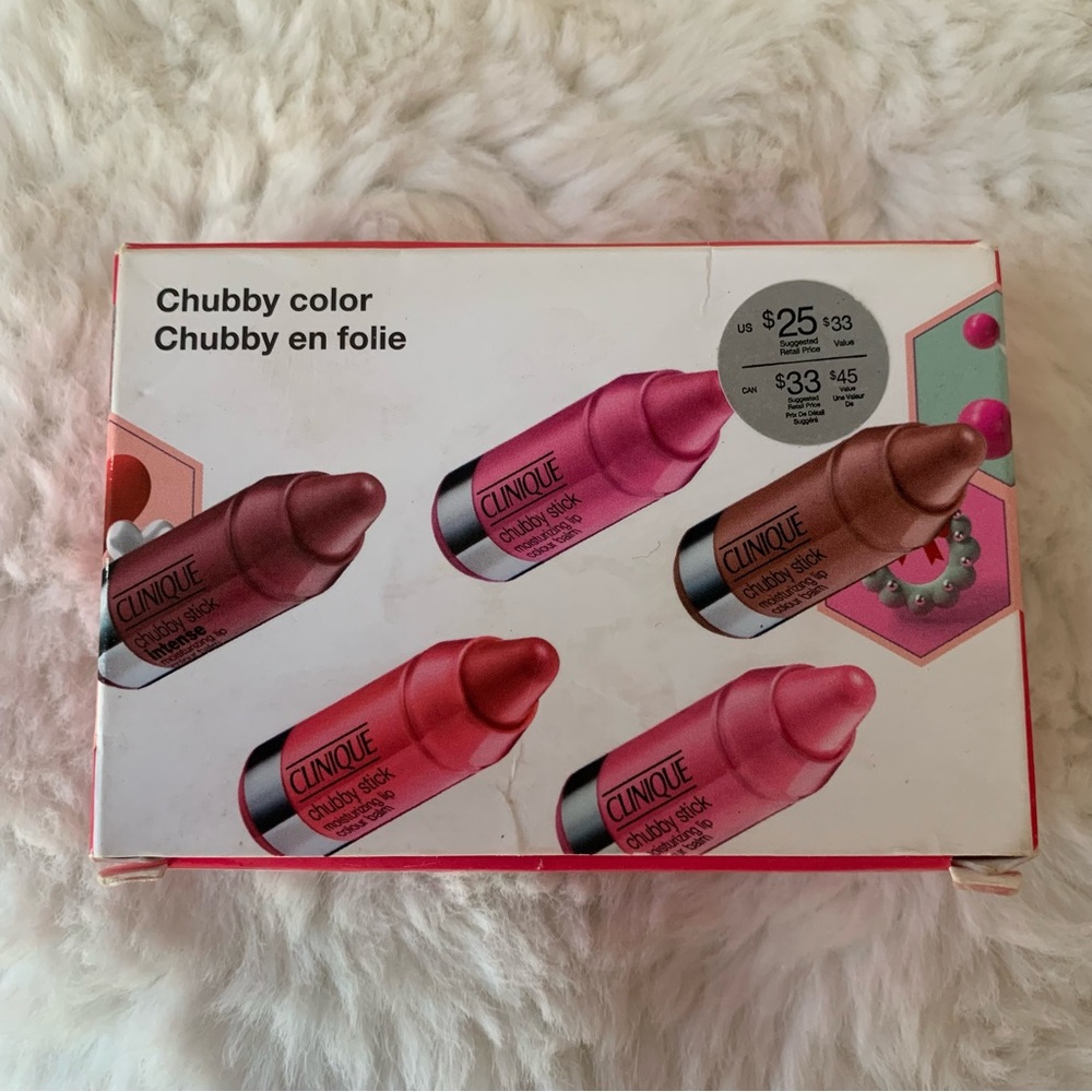 Clinique Chubby Stick Lip Crayon Set